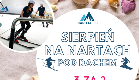 Capital Ski FB-sierpien promocja 3za2