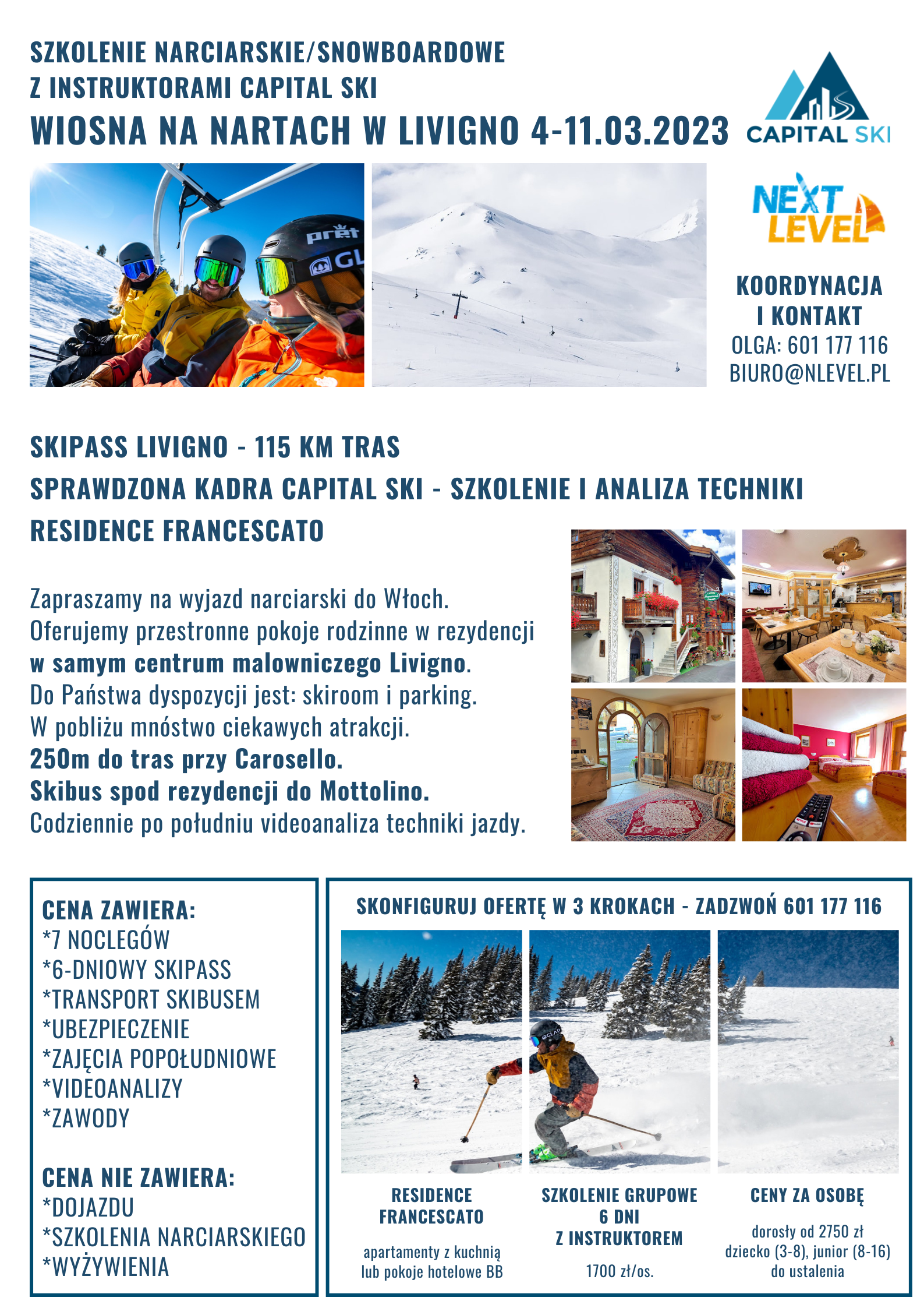 Capital Ski - wiosna w Livigno